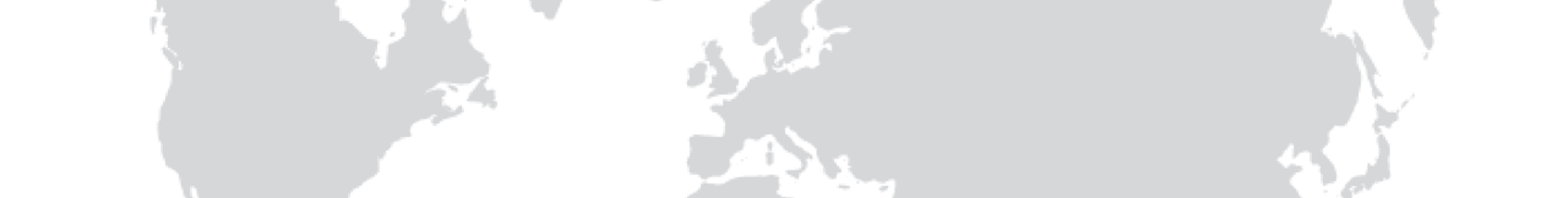 Faded gray outline of a world map